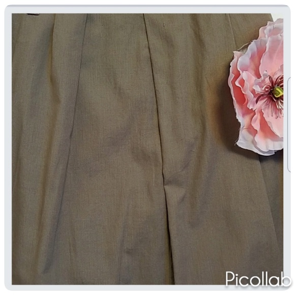 J.Crew Mocha Pleated Mini Skirt - Picture 3 of 4